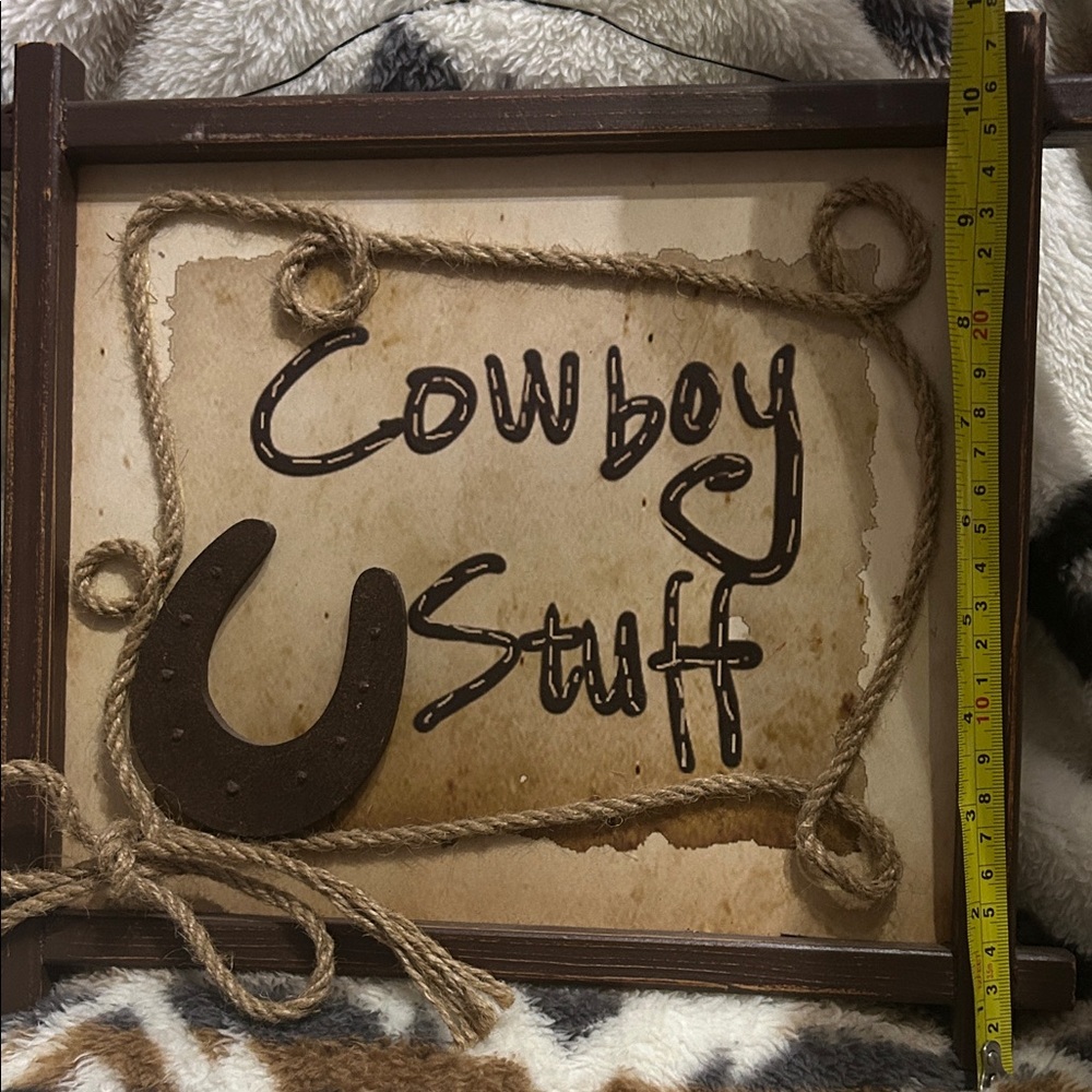 Rustic Cowboy Wall Decor - Picture 4 of 4